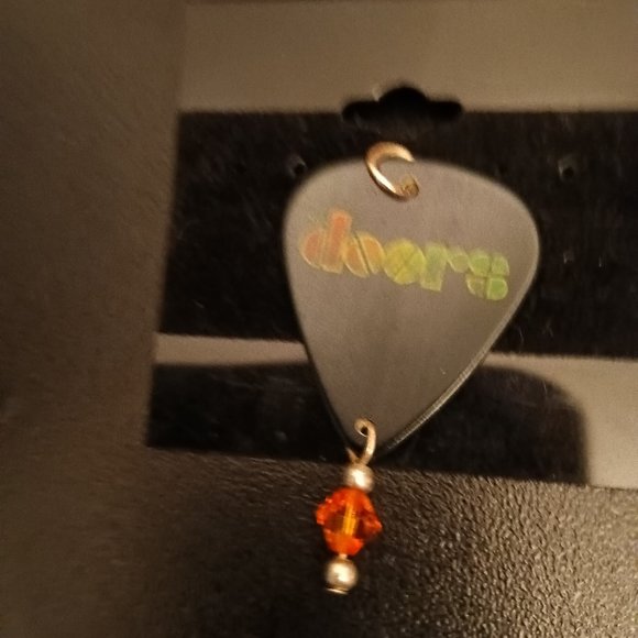 THE DOORS GUITAR PICK NECKLACE - Picture 1 of 1
